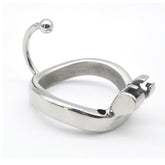 Kaamastra Men's Stainless Steel With Catheter Curved Chasing Lock
